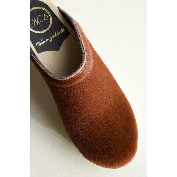 NO.6 Old School Clog in Chestnut Pony Size 42 - Picture 3 of 12